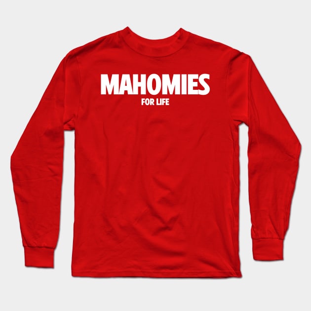 Funny KC Chiefs Mahomes Shirt Long Sleeve T-Shirt by NorRadd Designs